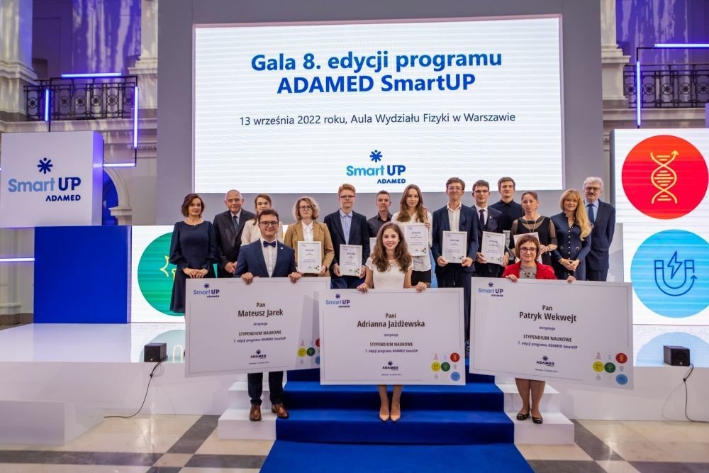 Do nich naley przyszo nauki – znamy tegorocznych laureatw i stypendystw ADAMED SmartUP