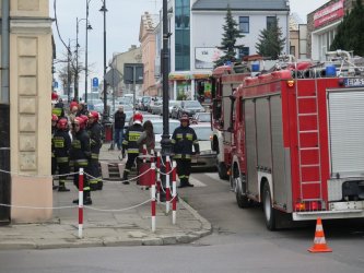 Wyciek gazu przy Sienkiewicza w Piotrkowie 