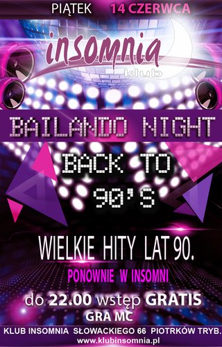 Bailando Night: Muzyczny powrt do lat 90.