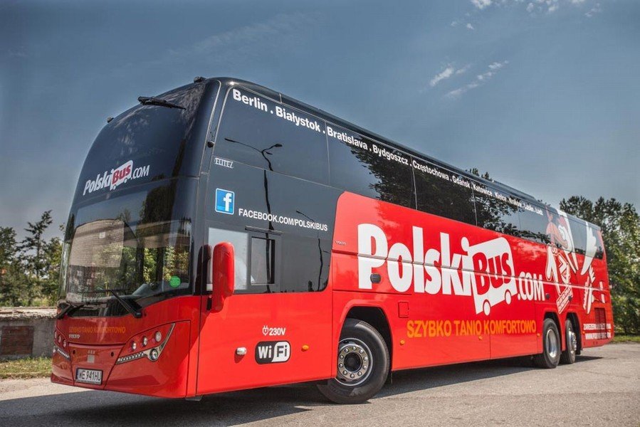 PolskiBus.com wyjeda z Piotrkowa 