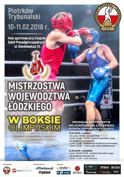  Bokserskie mistrzostwa w Piotrkowie