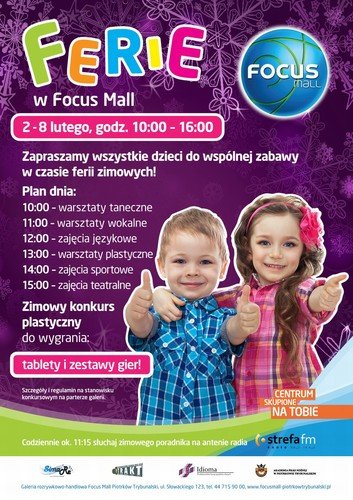 Ferie zimowe w Focus Mall 