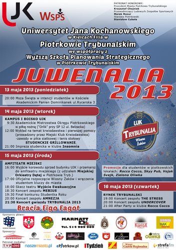 Juwenalia 2013 ju w tym tygodniu