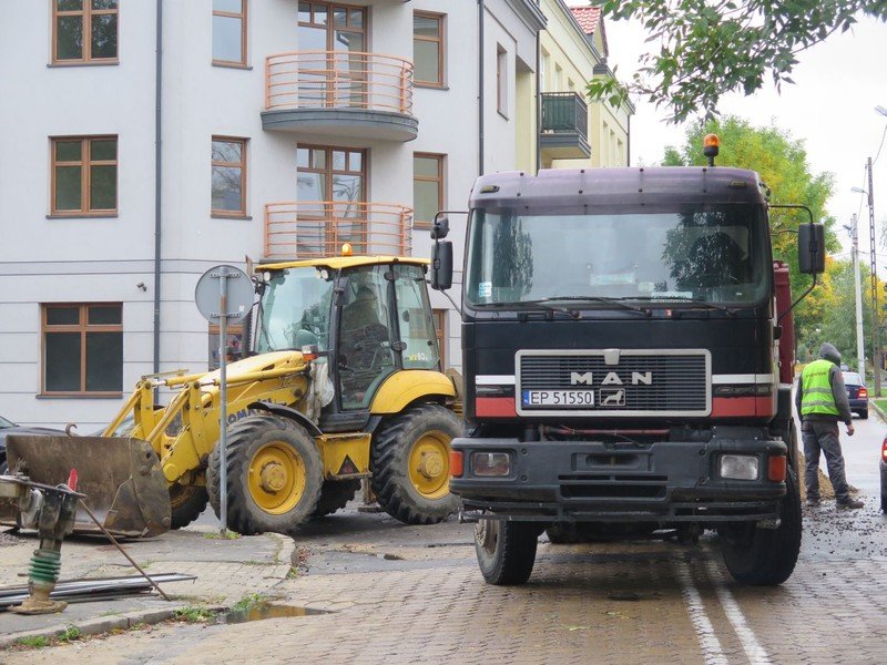 Ruszaj prace na pl. Zamkowym w Piotrkowie 