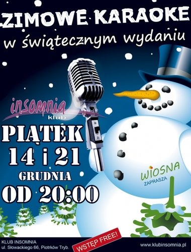 Zimowe karaoke w witecznym wydaniu