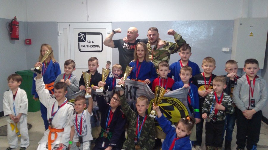 Medalowy up reprezentantw Fido Fight Gold Team BJJ