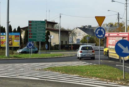 Trwaj przygotowania do przebudowy ronda Sulejowskiego