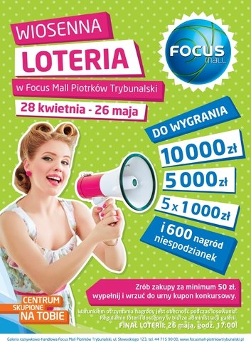 Wiosenna Loteria w Focus Mall