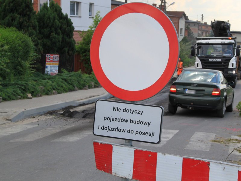 Zmiana organizacji ruchu w centrum Moszczenicy 