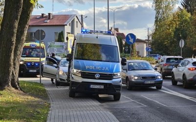 Potrcenie pieszego na pasach