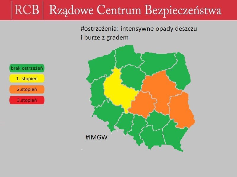 Znowu zagrzmi i popada 