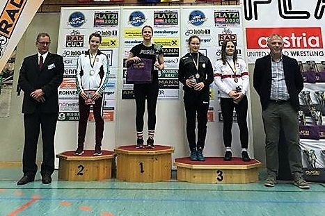 Nasze kadetki na podium w Austrii