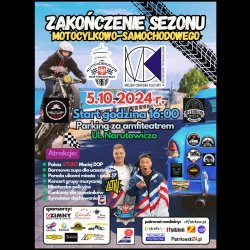 Zakoczenie sezonu motocyklowo-samochodowego