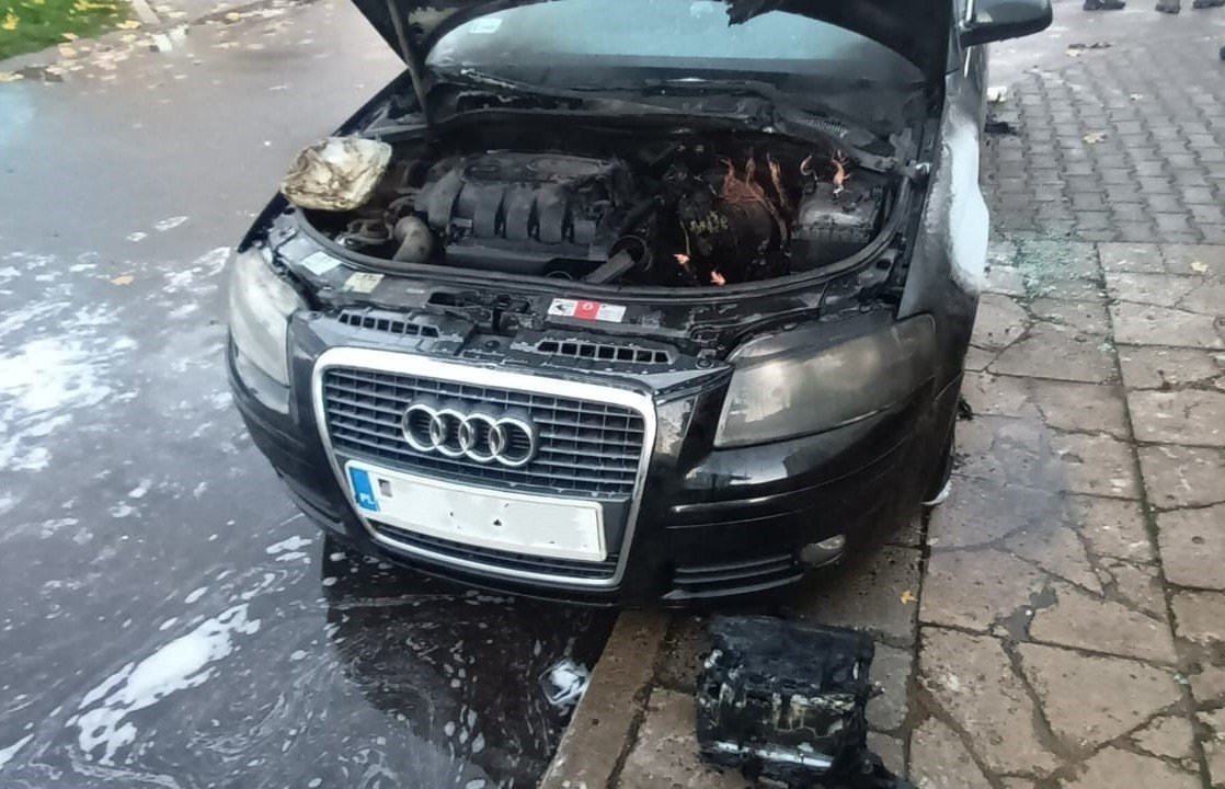 Kto podpali audi?