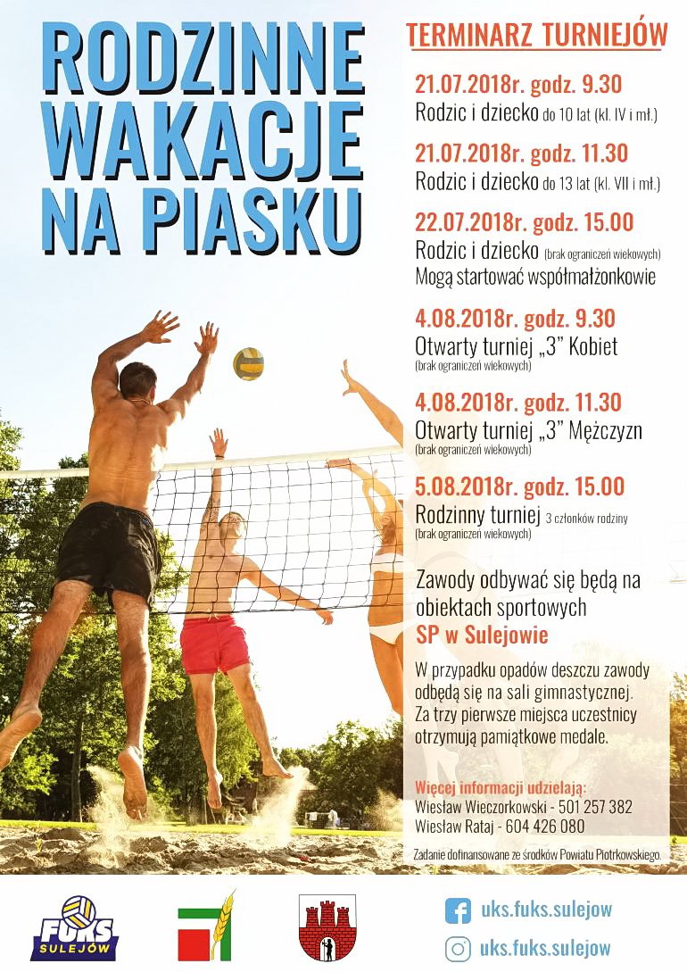 Rodzinne wakacje na piasku w Sulejowie 