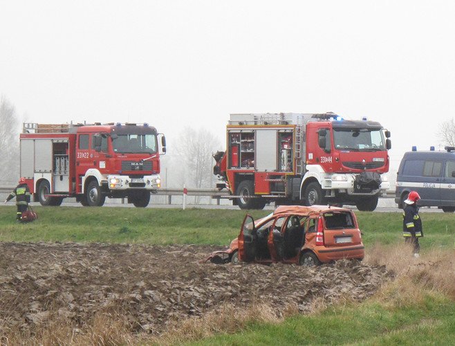 Fiat dachowa na krajowej „jedynce”