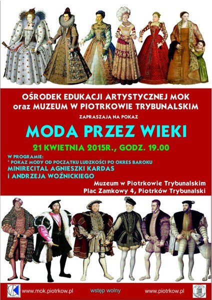 Od zarania ludzkoci po barok - moda przez wieki