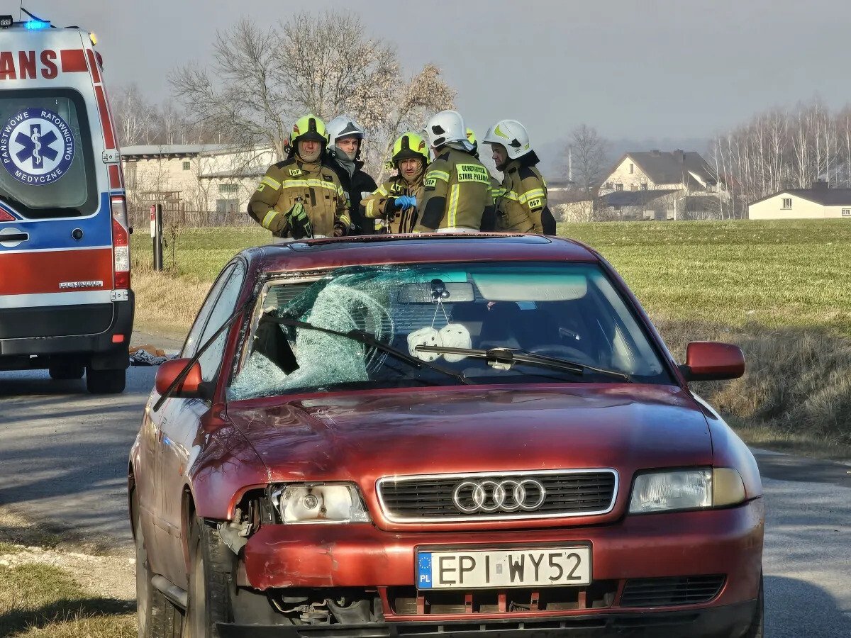 miertelne potrcenie rowerzysty w gminie Moszczenica. Ldowa LPR