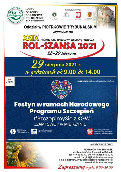 ROL-SZANSA 2021 ju w weekend!