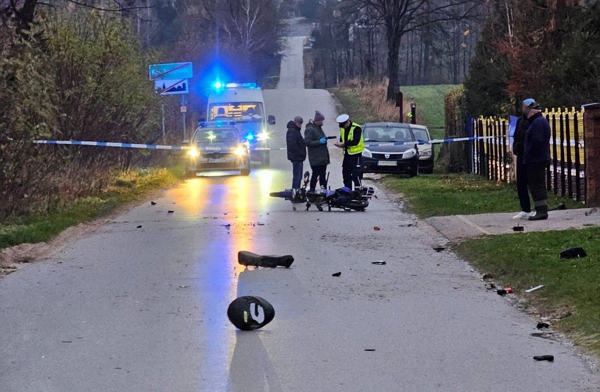 miertelny wypadek w powiecie piotrkowskim