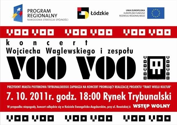 Piotrkw: Zesp Voo Voo zagra w Rynku