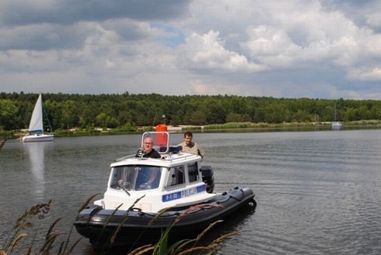 Kontrolowali wszystko i wszystkich nad Zalewem 