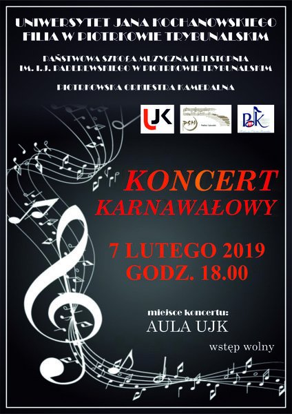 Koncert karnawaowy na UJK