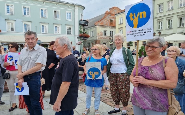 Piotrkowianie stanli w obronie wolnych mediw