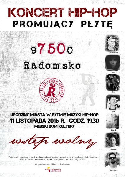 Hip hop na 750-lecie Radomska 