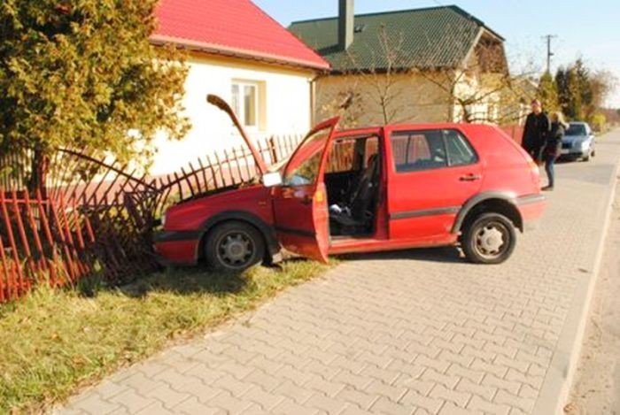 Ukrad samochd znajomej i pijany wjecha w pot 