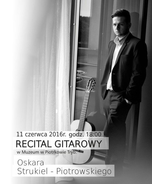 Recital gitarowy w piotrkowskim Muzeum