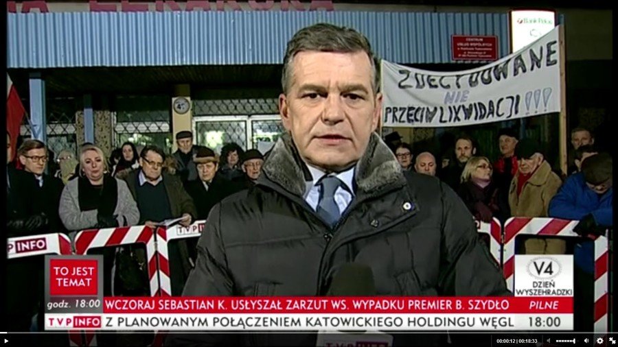 Sprawa przenosin poradni w TVP INFO