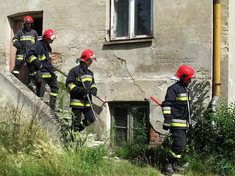 Katastrofa budowlana w kamienicy przy ul. Belzackiej