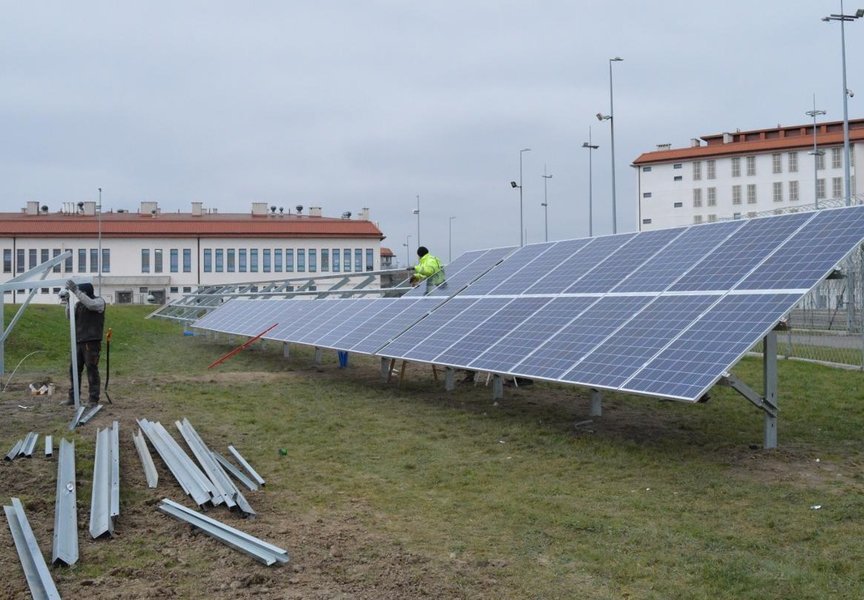 Areszt w Goleszach bdzie bardziej energooszczdny