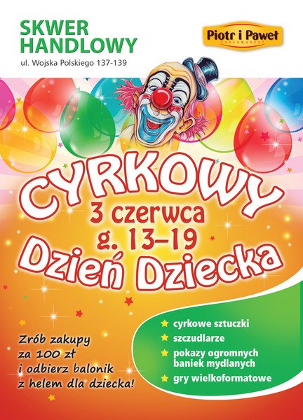 Cyrkowe sztuczki dla najmodszych