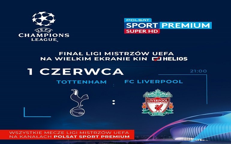 Liverpool czy Tottenham? Obejrzyj wielki fina w kinie Helios!