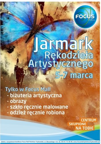 Jarmark Rkodziea Artystycznego w Focus Mall