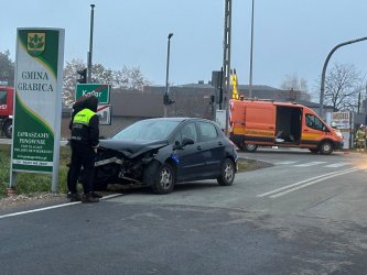 Zderzenie dwch samochodw na DK12 w miejscowoci Kafar