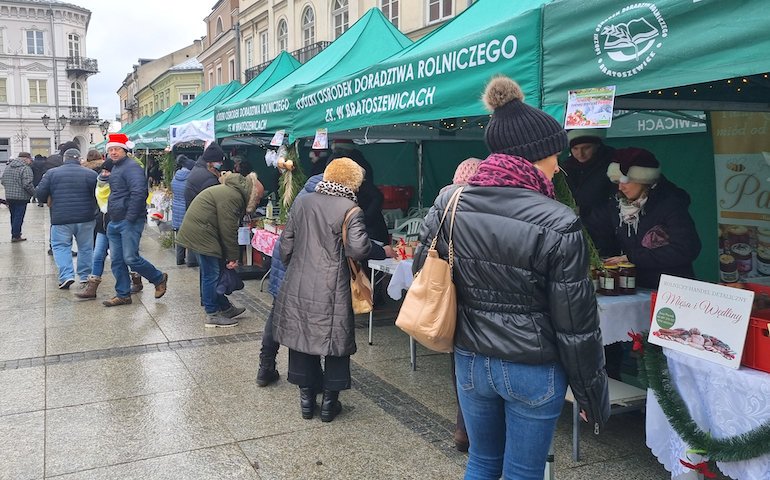 Jarmark Boonarodzeniowy w Rynku Trybunalskim