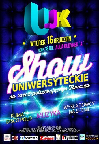 Zrobi show, pomog Tomkowi