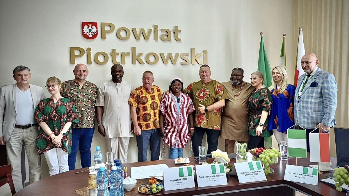 Przedsibiorcy z Nigerii w powiecie piotrkowskim