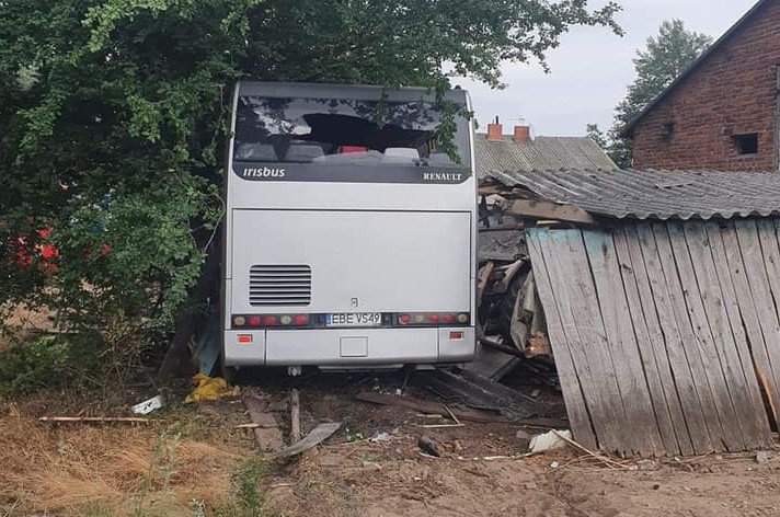 Wypadek autobusu pracowniczego. Nie yje kierowca