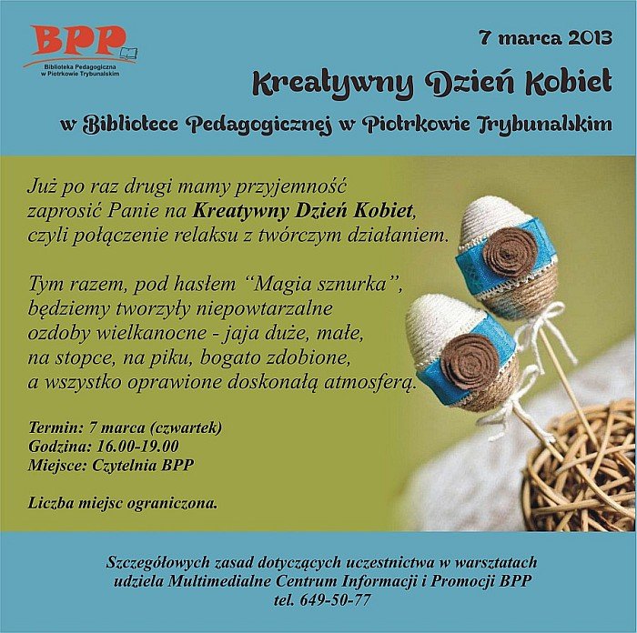 Kreatywny Dzie Kobiet w BPP