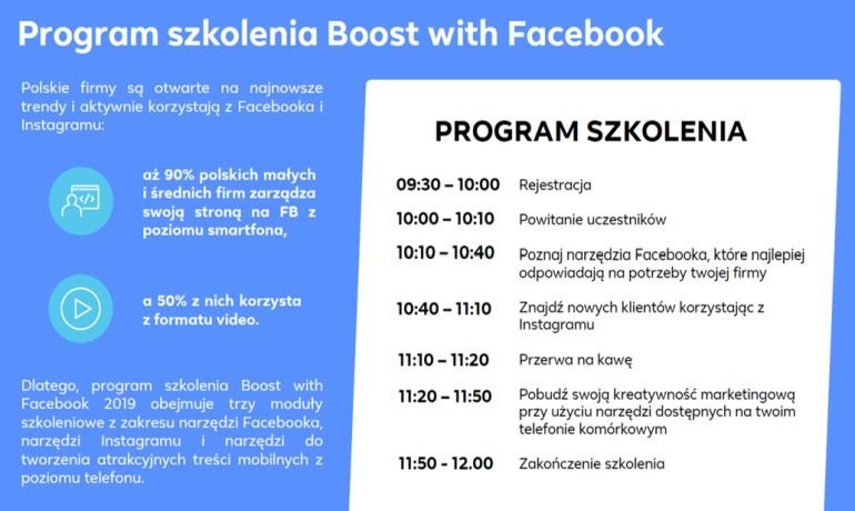 Facebook przeszkoli przedsibiorcw z Piotrkowa