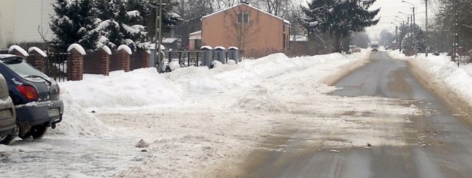 Suby drogowe odnieaj, mieszkacy zasypuj