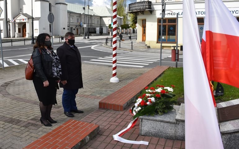 Wadze Piotrkowa uczciy Narodowy Dzie Zwycistwa