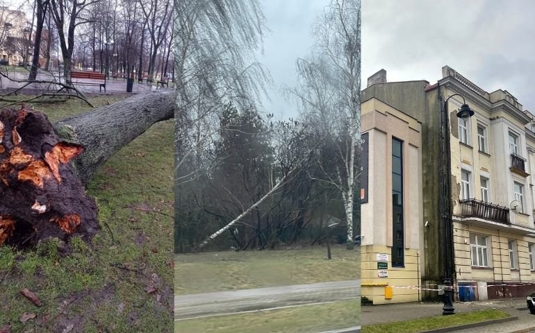 Wichura nie oszczdzia Piotrkowa i regionu