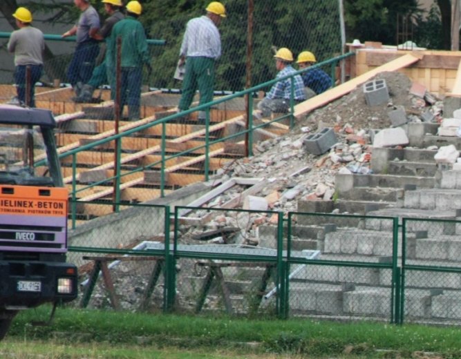 Modernizacja stadionu Concordii jeszcze drosza