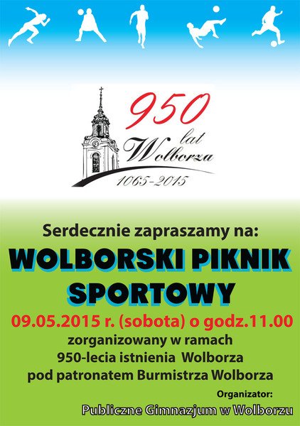 Wolborski Piknik Sportowy ju w najblisz sobot