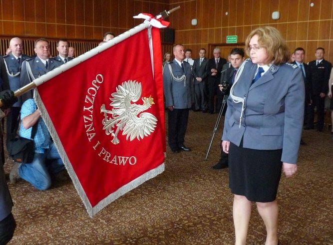 Nowy szef policji ju w komendzie